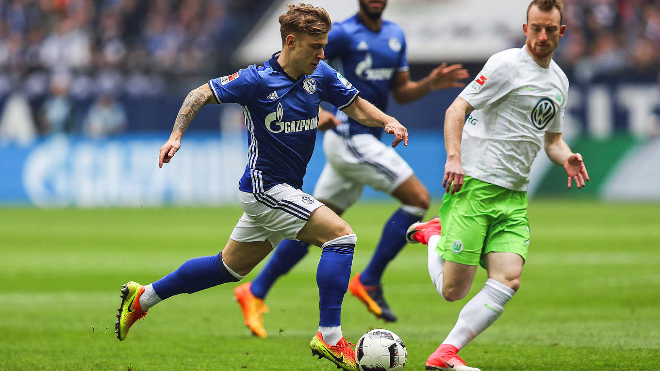 Fußball Wolfsburg - Schalke 04