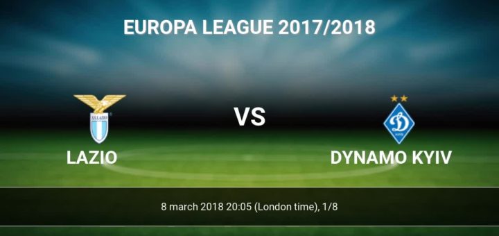 Football betting on Lazio - Dynamo K