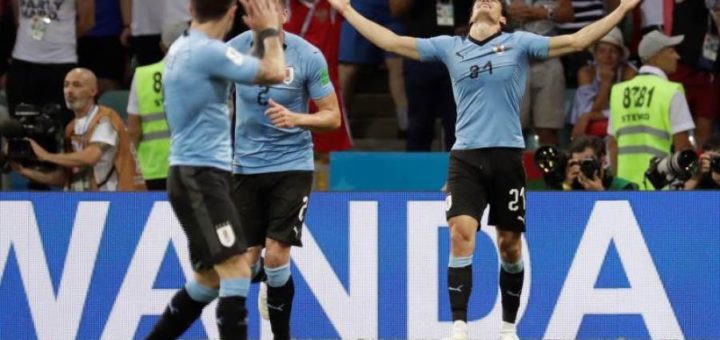 Previsión del juego de fútbol Uruguay - Francia
